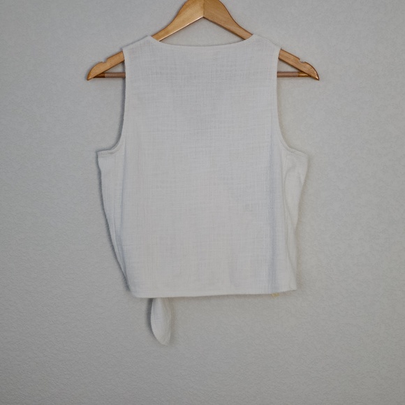 Madewell Bundle of 3 Blue, White and Black Wrapped Tops M - Picture 3 of 16